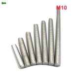 M10 ALUMINIOWE GWINTOWANE PRĘTY